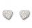 SWAROVSKI 施華洛世奇心形耳釘 - 施華洛世奇