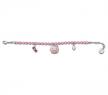 SWAROVSKI HELLO KITTY 粉紅色手鏈 - 施華洛世奇
