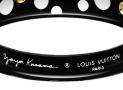 Louis Vuitton 草間彌生系列黑色波點圖案手鐲 - 路易-威登