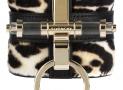 Givenchy 環扣飾動物紋皮革手鐲 - 紀梵希