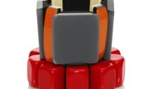 Marni at H&M 紅色塑料粗手鐲 - H&M