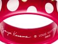 Louis Vuitton 草間彌生系列紅色波點圖案手鐲 - 路易-威登