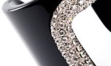 Roger vivier 黑色樹脂手鐲 - 羅杰·維威耶