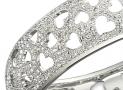 SWAROVSKI 施華洛世奇桃心鏤空手鐲 - 施華洛世奇