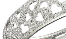 SWAROVSKI 施華洛世奇桃心鏤空手鐲 - 施華洛世奇