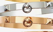 Hermès Collier de Chien與Mini Clous系列手鐲 - 愛馬仕