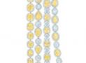 Tiffany鉑金及18K金鑲鉆石手鐲 - 蒂芙尼