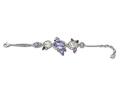 SWAROVSKI 淡紫色花瓣手鏈 - 施華洛世奇