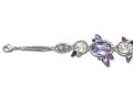 SWAROVSKI 淡紫色花瓣手鏈 - 施華洛世奇