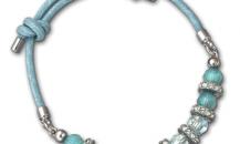 SWAROVSKI POLLY系列粉藍色手鏈 - 施華洛世奇