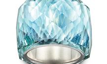SWAROVSKI 天藍色戒指 - 施華洛世奇
