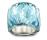 SWAROVSKI 天藍色戒指 - 施華洛世奇