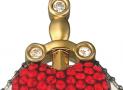 SWAROVSKI HEART SWORD 大紅色戒指 - 施華洛世奇