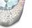 SWAROVSKI 施華洛世奇鍍白金淺藍色水晶戒指 - 施華洛世奇