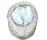 SWAROVSKI 施華洛世奇鍍白金淺藍色水晶戒指 - 施華洛世奇