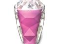 SWAROVSKI 枚紅色水晶戒指 - 施華洛世奇