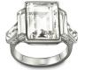 SWAROVSKI PRIME 白色水晶戒指 - 施華洛世奇