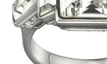 SWAROVSKI PRIME 白色水晶戒指 - 施華洛世奇