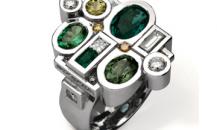 HIERSUNGreen Carambole Ring 戒指 - 恒信