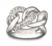 SWAROVSKI 施華洛世奇曼哈頓系列鍍鈀戒指 - 施華洛世奇