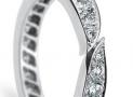 Van Cleef & Arpels“Acanthe” 鉑金鑲鉆婚戒 - 梵克雅寶
