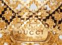 Gucci金色十字鏤空戒指 - 古馳