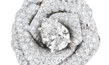 迪奧玫瑰花鉆石戒指 - 迪奧