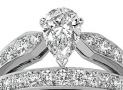 Chaumet“Diadème Joséphine”鉑金鑲鉆婚戒 - 尚美