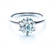 Tiffany Setting 鉑金訂婚鉆戒 - 蒂芙尼