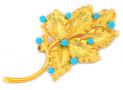 Theegold“秘密花園”系列之翠迎朝露胸針 - 尚金