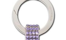 SWAROVSKI 淺紫色鑰匙扣 - 施華洛世奇