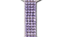 SWAROVSKI 淺紫色鑰匙扣 - 施華洛世奇