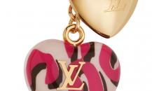 Louis Vuitton Leopart心形鑰匙扣 - 路易-威登