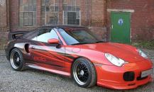Edo保時捷996 Turbo Red-Black