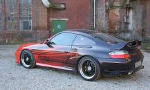 Edo保時捷996 Turbo Red-Black