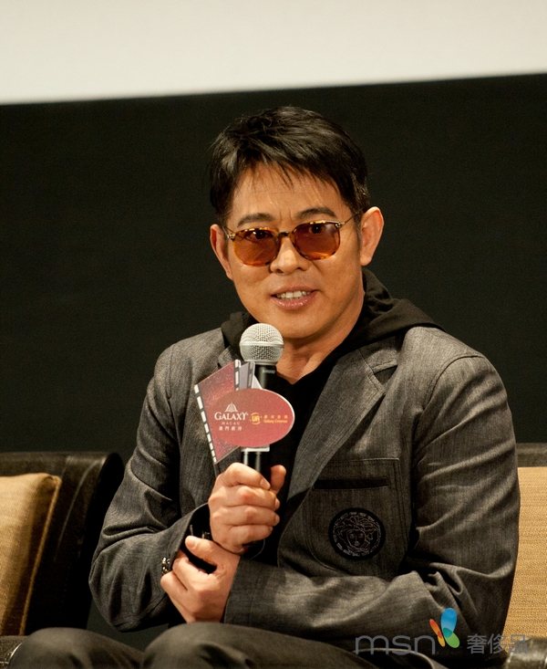 李連杰周迅亮相澳門銀河 為新片造勢