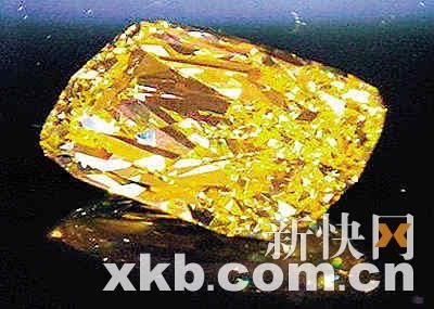 43克拉黃鉆黃金眼拍賣 值數百萬美元