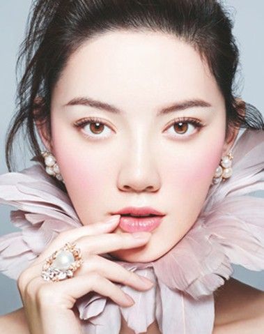 桃花妝 自然緋紅害羞容顏