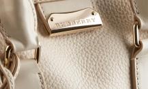 Burberry小號London皮革托特包