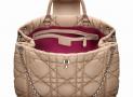 DIOR MILLY LA FORêT米色皮革購物袋