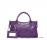 紫色小羊皮機車包（BALENCIAGA CLASSIC FIRST）