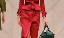 Burberry綠色Prorsum系列包款