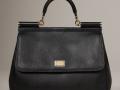 Dolce & Gabbana SICILY黑色拎包