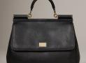 Dolce & Gabbana SICILY黑色拎包