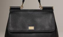Dolce & Gabbana SICILY黑色拎包