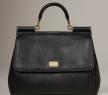 Dolce & Gabbana SICILY黑色拎包