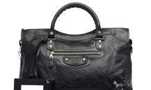 中號手提、肩背兩用羊皮手袋，搭配“giant”鉚釘（Balenciaga Giant 12 Silver City）