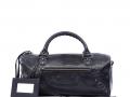 羊皮圓形手袋，搭配“giant”配件(Balenciaga Classic Twiggy)