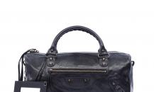 羊皮圓形手袋，搭配“giant”配件(Balenciaga Classic Twiggy)