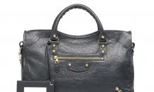 中號小羊皮大釘手提包肩包（Balenciaga Giant 12 City）